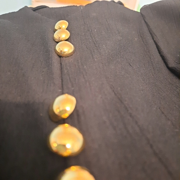 Black vintage dress (1960S) - Picture 3 of 3